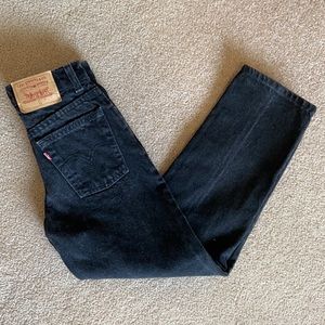 Black Levi’s jeans vintage style